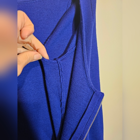 MILLY  NEW YORK | SANDRA Merino Wool Pleated Dress. No flaws. Sz M - Picture 16 of 16